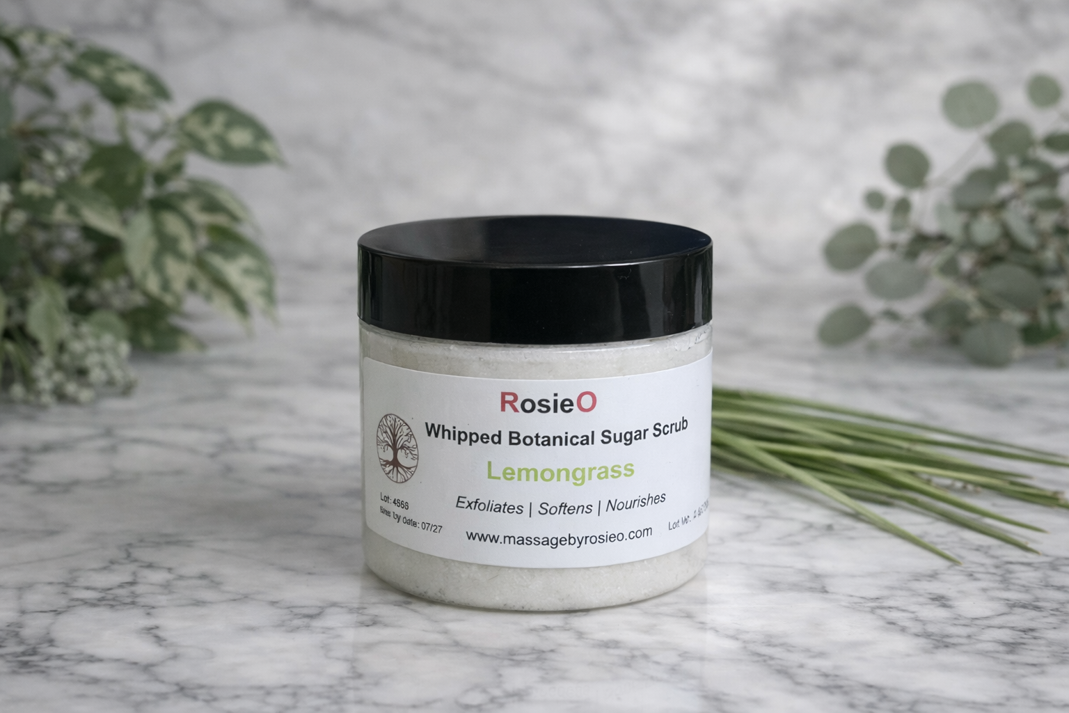 Whipped Sugar Scrub