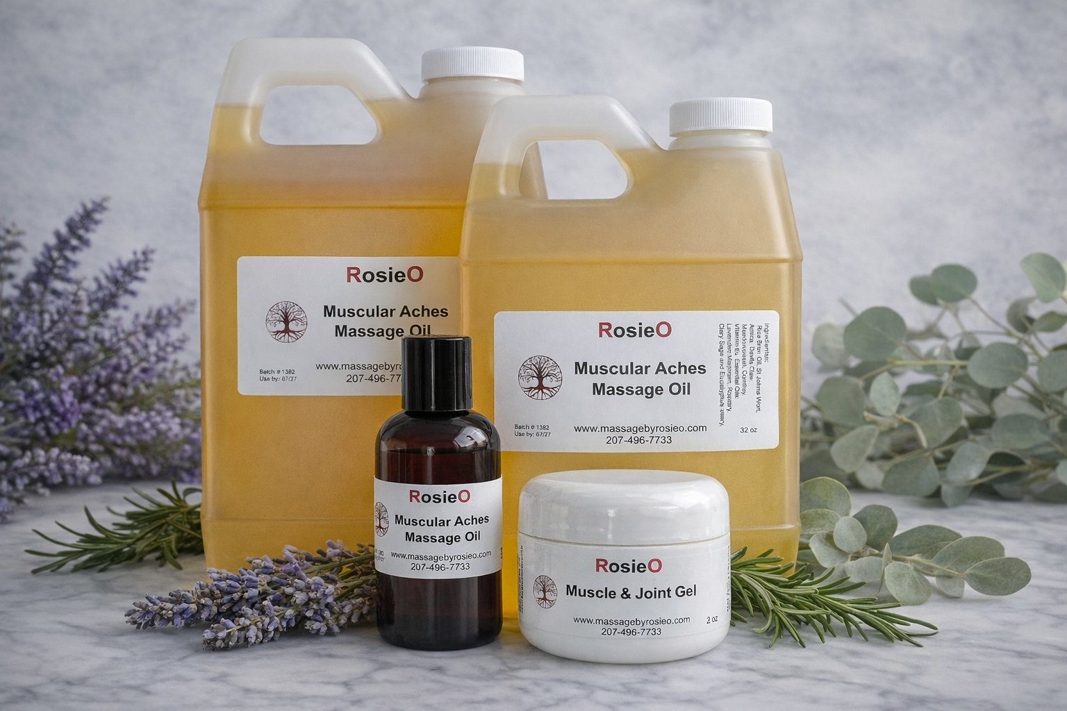 Muscular Aches Massage Oil