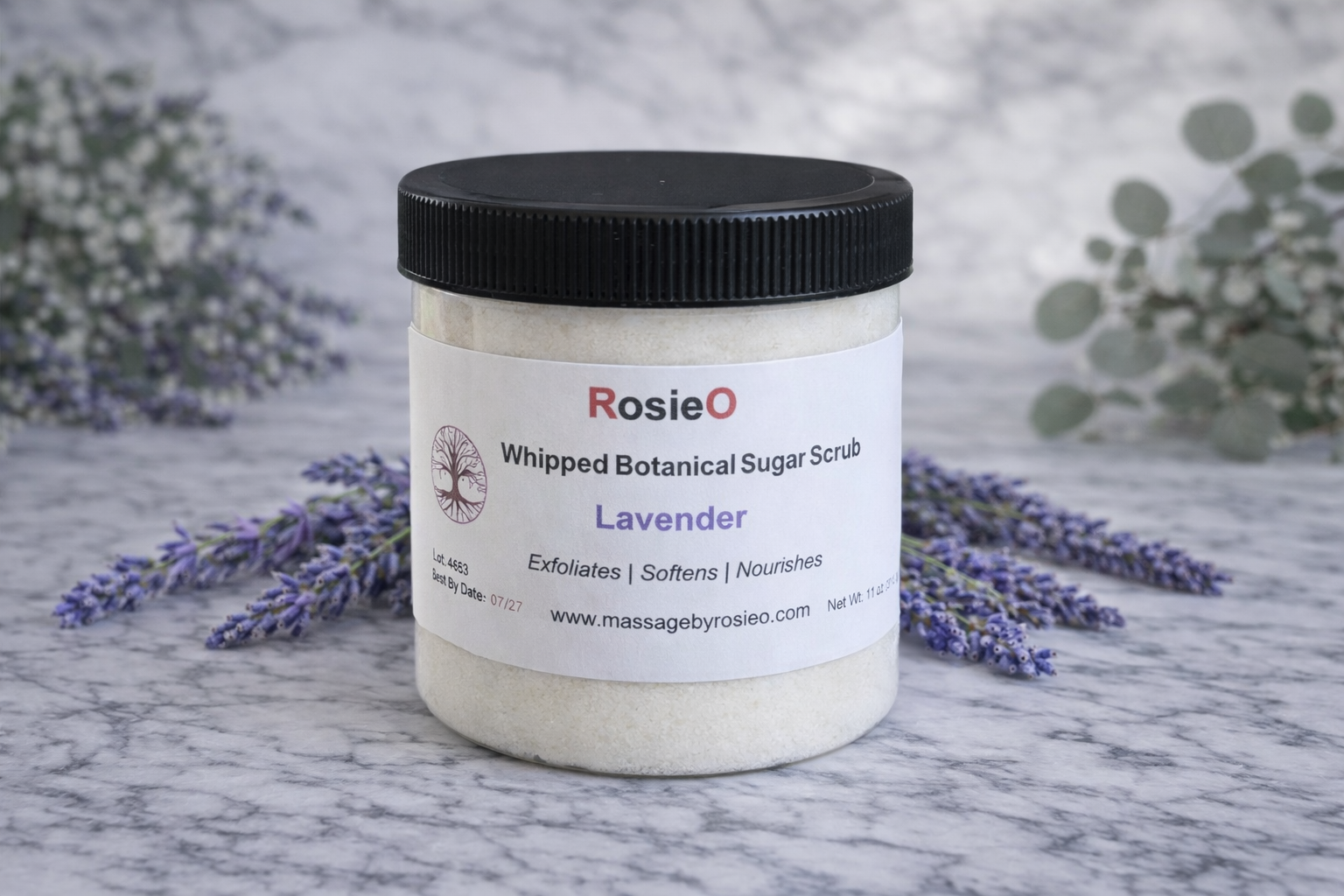 Whipped Sugar Scrub